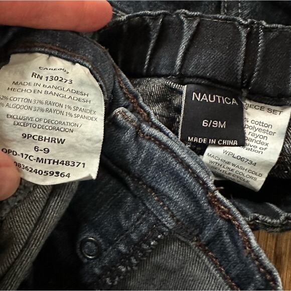 Mixed lot baby boy bundle - Ralph Lauren, Carter’s, Nautica - size 6-9M (5 pcs) - Picture 13 of 13